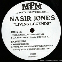DJ Dirty Harry Presents... Nasir Jones – Living Legends