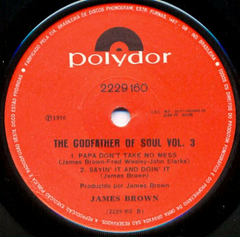 James Brown – The Goodfather Of Soul No. 3 - Promo Only Djs