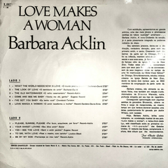 Barbara Acklin – Love Makes A Woman - comprar online
