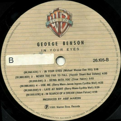 George Benson – In Your Eyes na internet