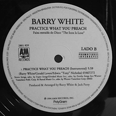 Barry White ‎– Practice What You Preach - comprar online