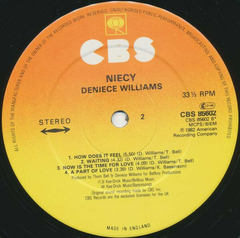 Deniece Williams ‎– Niecy - Promo Only Djs
