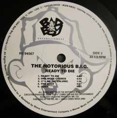 The Notorious B.I.G. ‎– Ready To Die - comprar online