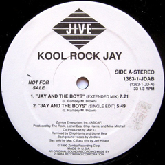 Kool Rock Jay - Jay And The Boys / Suckers To The Side