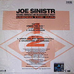 Joe Sinistr Featuring Terminator X & The Godfathers Of Threatt ‎– Under The Sun - comprar online