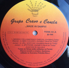 Grupo Cravo E Canela – Made In Sampa! - loja online