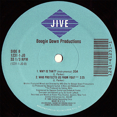 Boogie Down Productions ‎– Why Is That? - Vinil - Promo Only Djs