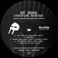 MF Doom – Operation: Doomsday - Promo Only Djs