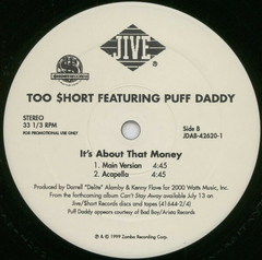 Too Short Featuring Puff Daddy – It's About That Money - comprar online