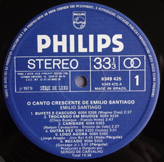 Emilio Santiago ‎– O Canto Crescente De Emilio Santiago na internet
