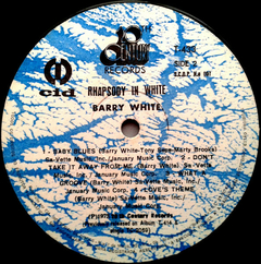 The Love Unlimited Orchestra Arranged & Conducted By Barry White – Rhapsody In White - Promo Only Djs