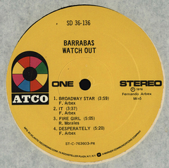 Barrabas – Watch Out - Promo Only Djs