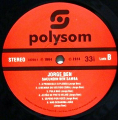 Imagem do Jorge Ben ‎– Sacundin Ben Samba