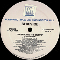 Shanice – Turn Down The Lights - comprar online