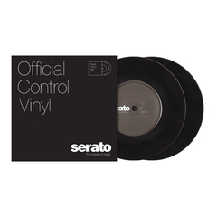 Time Code Serato Official Control Vinyl 7" Compacto (Preto) O Par