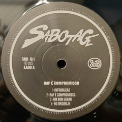 Sabotage – Rap É Compromisso (Repress 2023) - Promo Only Djs