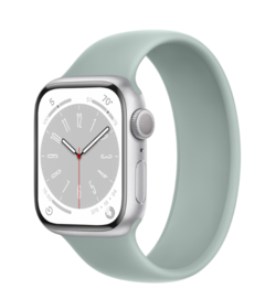 Imagem do Apple Watch 8 Silver Aluminum Case with Solo Loop - 41mm