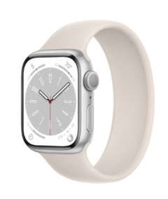 Apple Watch 8 Silver Aluminum Case with Solo Loop - 41mm - comprar online