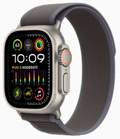 Apple Watch Ultra 2 Titanium Case with Trail Loop na internet