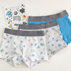 Boxer Futbol (pack x 3)