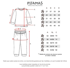 Pijama Espacio - tienda online