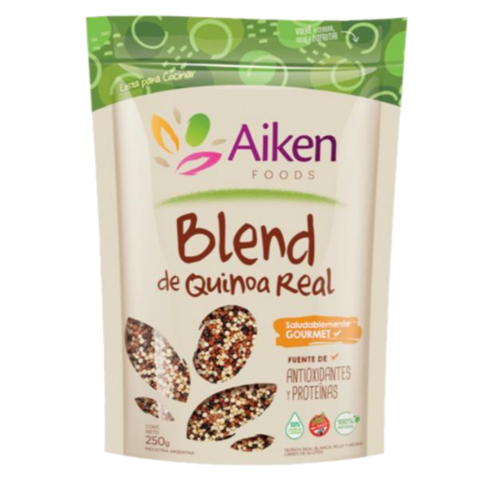 Blend de Quinoa Real x 250 gr SIN TACC - AIKEN FOODS