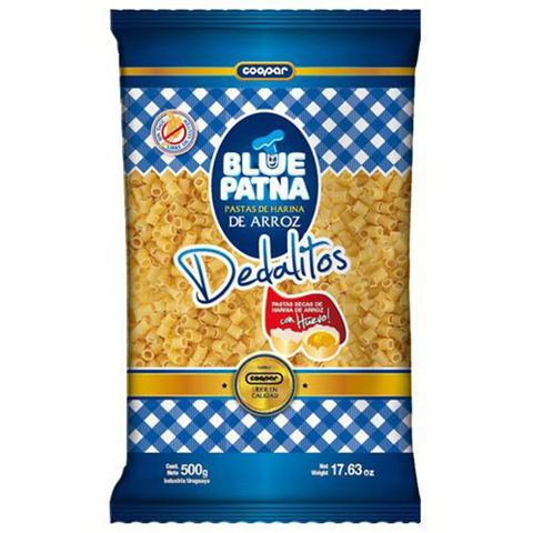 Fideos de Arroz Dedalitos x 500gr SIN TACC - BLUE PATNA