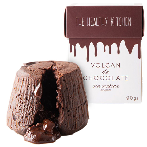 Volcán de Chocolate Sin Azúcar x 90 gr - THE HEALTHY KITCHEN