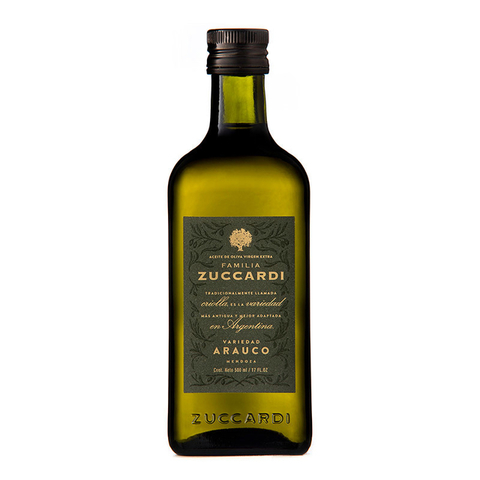 Aceite de Oliva Virgen Extra Varietal Arauco x 500 ml - FAMILIA ZUCCARDI