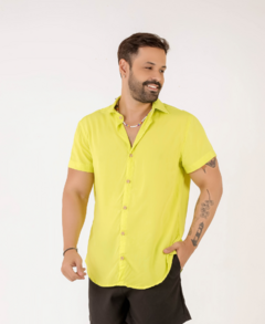 Camisa Verde Lima - comprar online