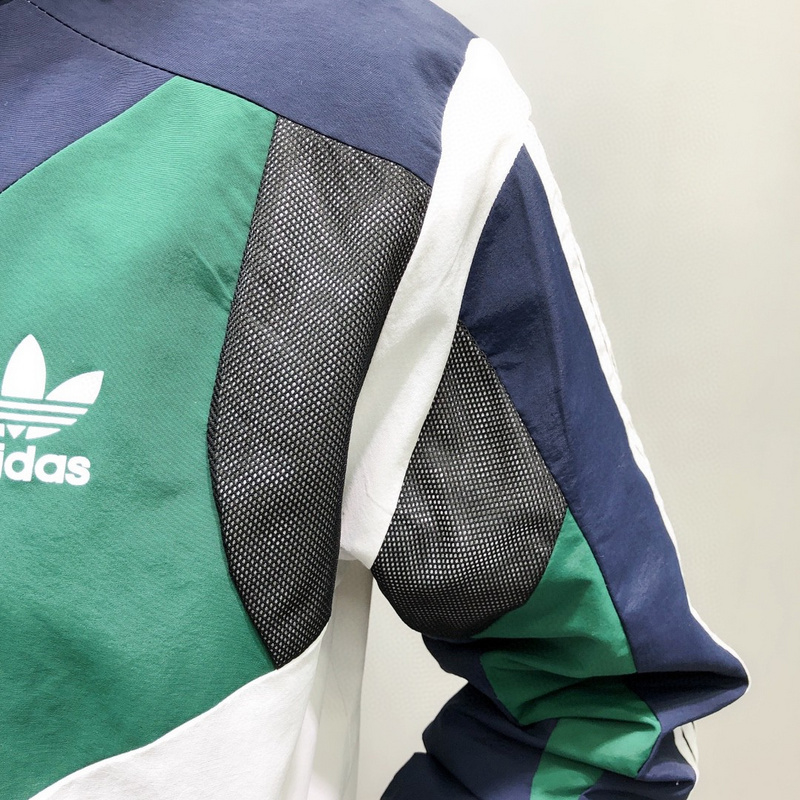 Jaqueta Adidas 2022 Branco verde azul