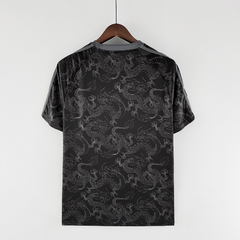Camisa Real Madrid Black Dragon 22 23 Adidas Torcedor Masculina Pret