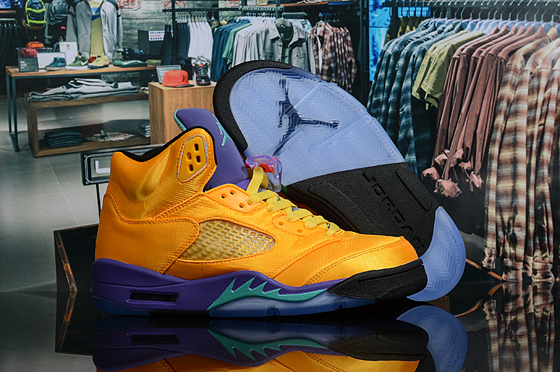 Fresh prince jordan 5 gold online