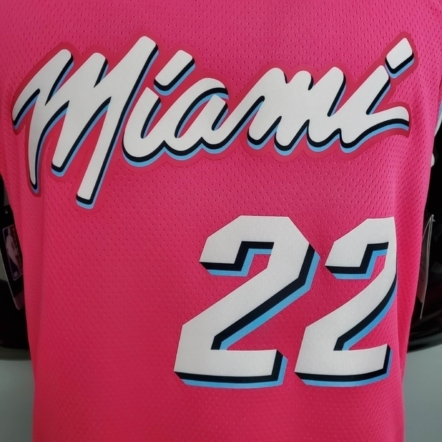 Camiseta Regata Miami Heat Rosa Nike Masculina