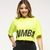 Zumba Boxy Crop Top With Raw Edges - Atenea Shop