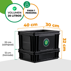 Módulo Extra 20lts para Compostera Urbana - comprar online