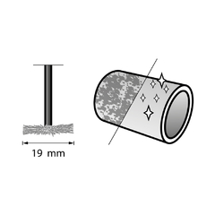 CEPILLO DE ACERO INOXIDABLE 19MM DREMEL DR530 en internet