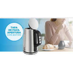 PAVA ELECTRICA MIDEA 1.7 L DIGITAL ACERO INOX DC17