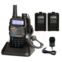 HANDY VHF/UHF BAOFENG UV-5RA BI-BANDA 5W 128 CANALES 2 BATERIAS