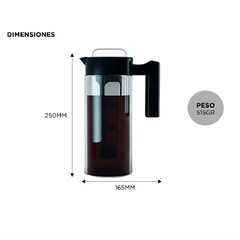 CAFETERA DE FILTRO GADNIC JARRA CAFE FRIO COLD BREW - tienda online