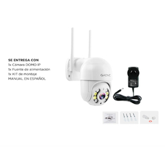 CAMARA DE SEGURIDAD GADNIC DOMO FULL HD WIFI PARA EXTERIOR