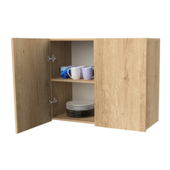 ALACENA DELOS 80 CM 2 PUERTAS ROBLE KENDAL - comprar online