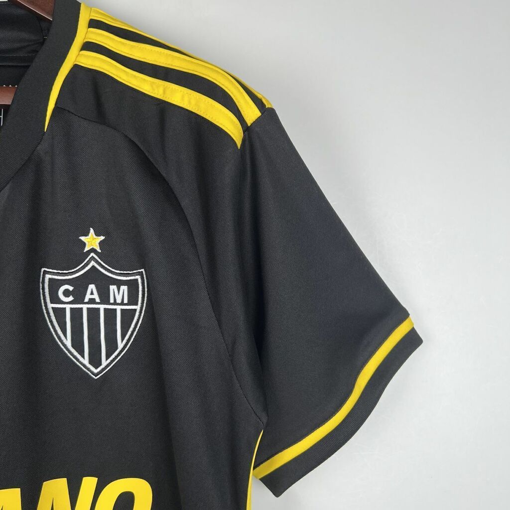 Camisa Atlético Mineiro III 2023/2024 Preta e Amarela