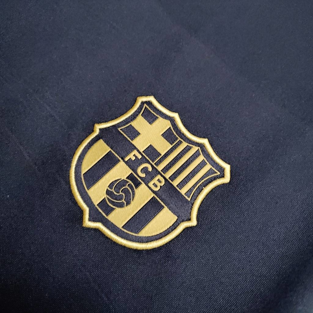 Camisa Barcelona Preta e Dourada 2021