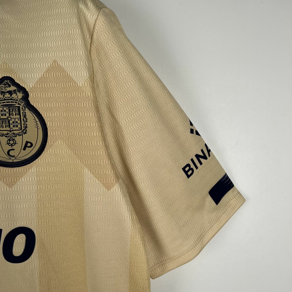 Camisa FC Porto II 23/24 Dourada e Azul Marinho