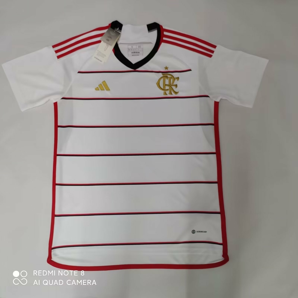 Camisa Flamengo II 23/24 Branca e Vermelha