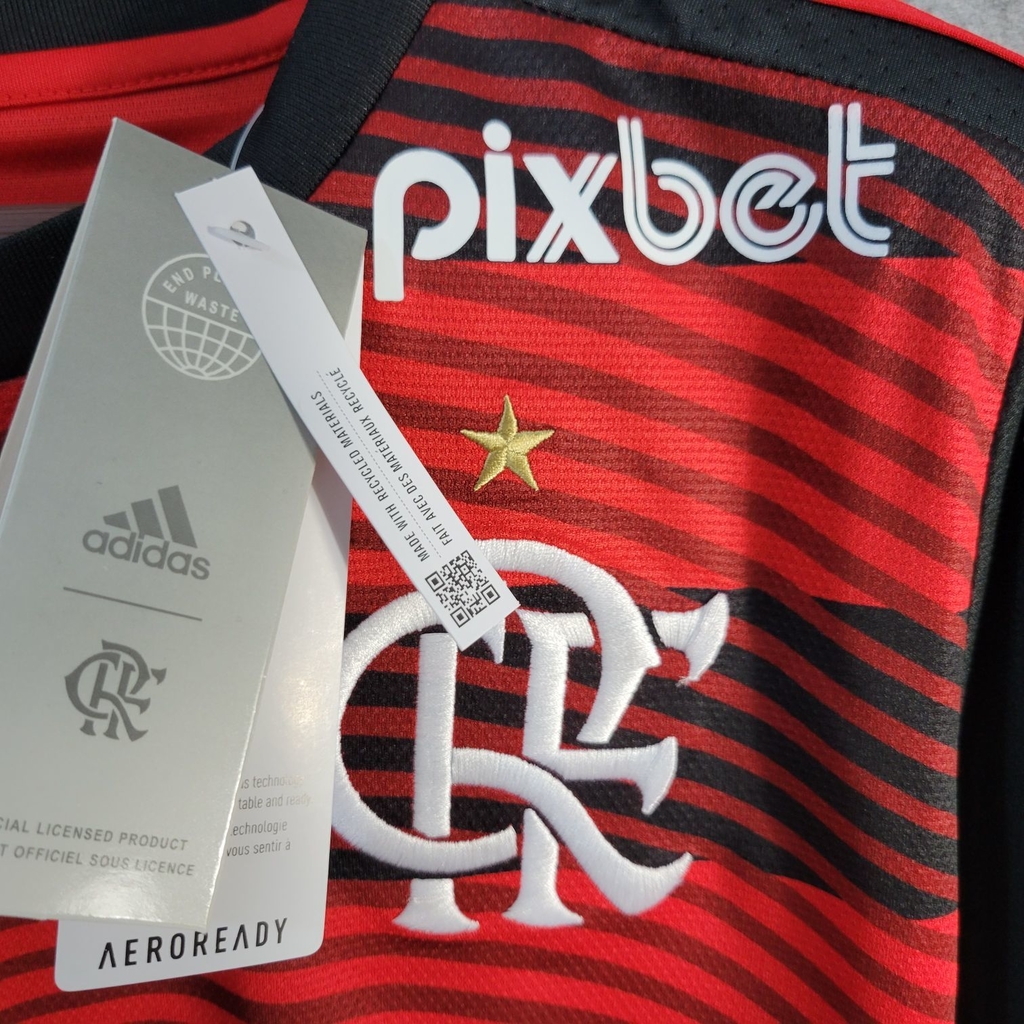 Camisa 1 Flamengo Adidas 2023 - Frete Grátis - Differ Sports