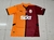 Camisa Galatasaray Home 24/25 Laranja e Bordô