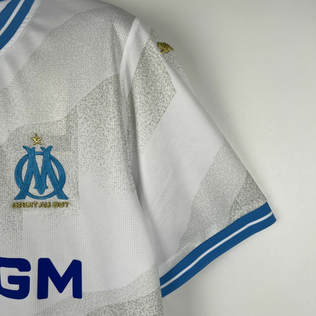 Camisa Olympique de Marseille 23/24 AWAY Masculina, Azul