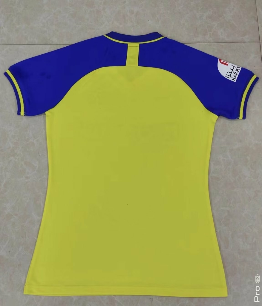 Camisa Al-Nassr FC Home 2022/2023 Amarela e Azul – Versão Torcedor